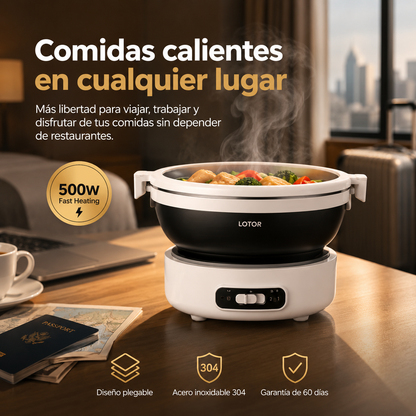 Olla Eléctrica Plegable NomadChef™