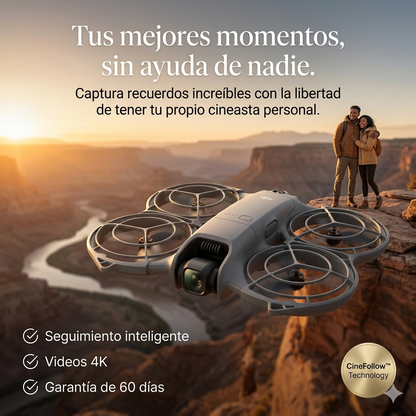 SkyMoment™ Drone Cinegrafista Personal [Tus Mejores Momentos, Sin Ayuda de Nadie]