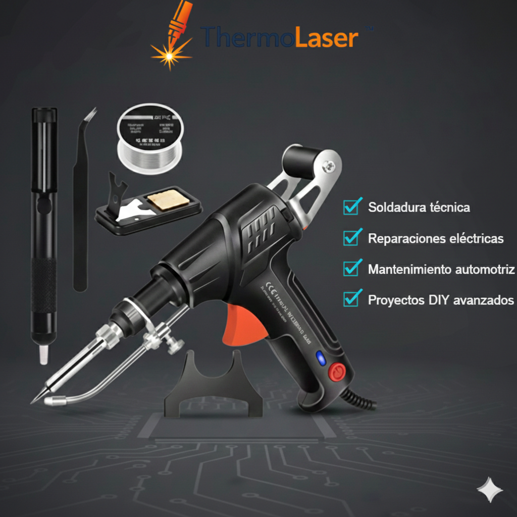 ThermoLaser™ Soldador Láser Profesional [Calentamiento Rápido y Máxima Durabilidad]