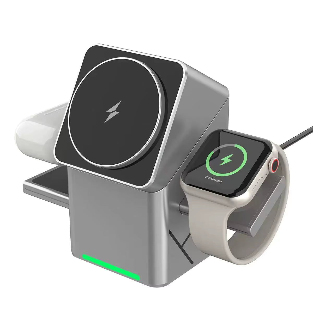 MagniDock™ Estación de carga magnética 3 en 1 [iPhone. Apple Watch. AirPods.]